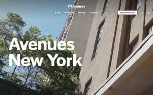 Avenues The World School website