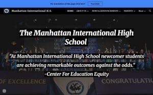 M459 Manhattan International High School