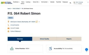 P.S. 064 Robert Simon