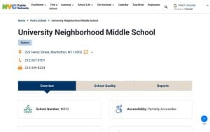 M332 University Neighborhood Middle School