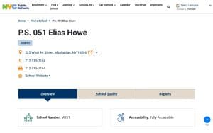 P.S. 051 The Elias Howe School