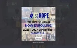 St HOPE Leadership Academy Charter School website