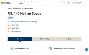 P.S. 140 Nathan Straus