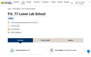P.S. 77 Lower Lab School