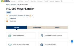 P.S. 002 Meyer London
