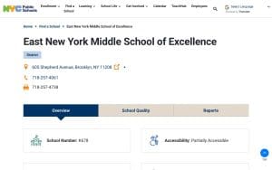 East New York Middle School of Excellence