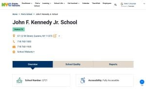 John F. Kennedy Jr. School