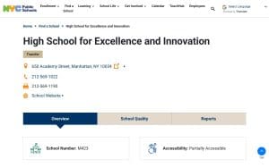 High School for Excellence and Innovation
