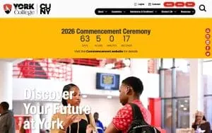 York College website