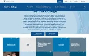 Yeshiva College website