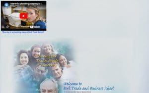 Berk Trade & Business School website