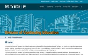 City Tech College Continuing Education