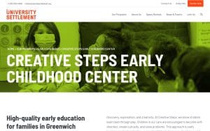 University Settlement's Creative Steps Early Childhood Center