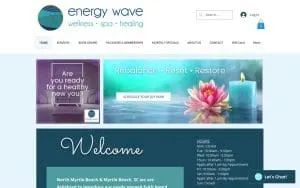 Mind Power Spa of North Myrtle Beach website
