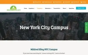 Mildred Elley - NYC Campus website