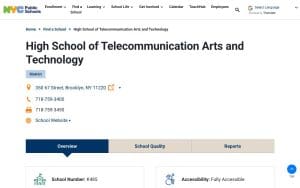 High School of Telecommunication Arts and Technology