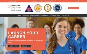Genesis Medical Training Center website