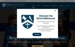 Bergen County Christian Academy website