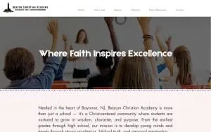 Beacon Christian Academy website