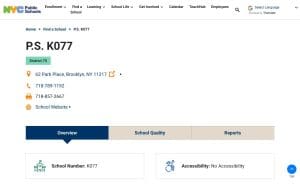 Special Education School 77