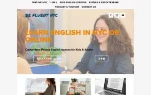 Be Fluent NYC website