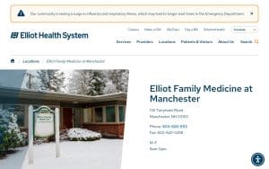 Elliot Family Medicine at Manchester