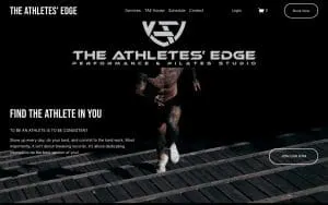 The Athletes' Edge website