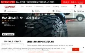 Firestone Complete Auto Care of Manchester website