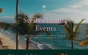 Events By Stella website