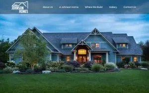 Johnson Homes Team website