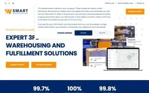 Smart Warehousing of Gardner website