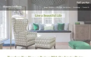 Sharon Goldberg Interior Design of Atlantic City website