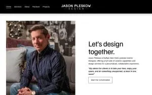 Jason Pleskow Design website
