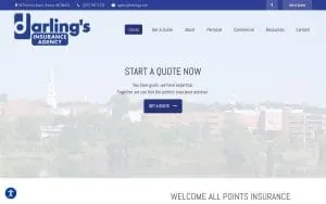 darling agency | creative, design and advertising website