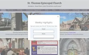 St Thomas Church Thrift Shop of Mamaroneck website