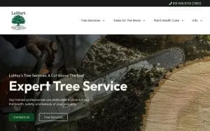 LaMay's Tree Service of Melville website