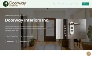 Doorway Interiors website