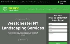 Prestige Landscape LLC website