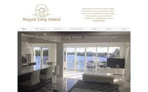Staged Long Island of Westbury website