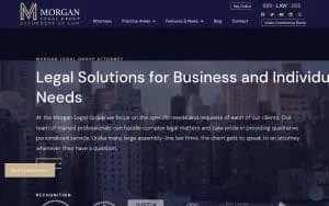 Morgan Legal Group I Estate Planning & Probate Attorney website