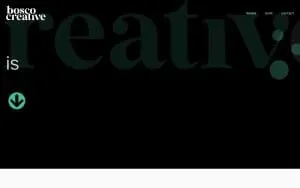 bosco creative website