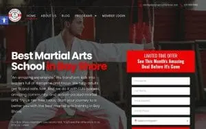 Raijin Self Defense of North Bay Shore website