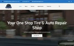 Bellmore Tire and Auto website