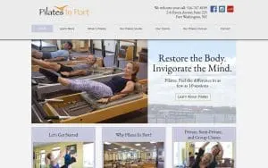 Pilates In Port of Northport website
