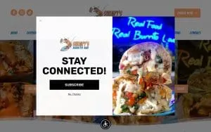 Shrimpy's Burrito Bar website