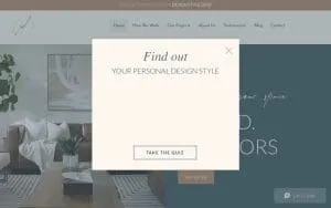 Jamie D. Interiors of Oceanside website