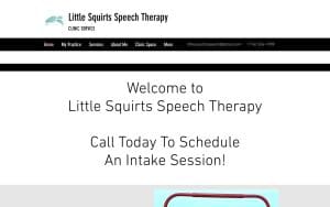 Little Squirts Speech Therapy