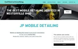 JP's Mobile Detailing website