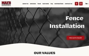 Mae's Fence Installation