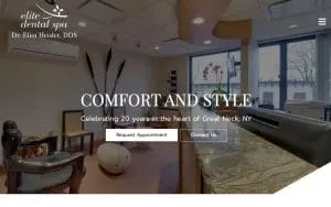 Lesia Pirmand DDS - Elite Dental Spa website